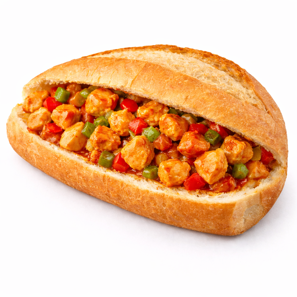 Ekmek Arası Tavuk Sote