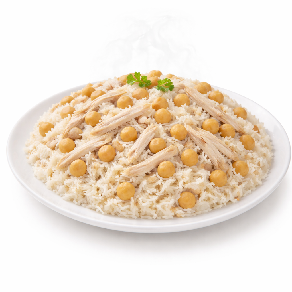 Tavuklu Nohutlu Pilav